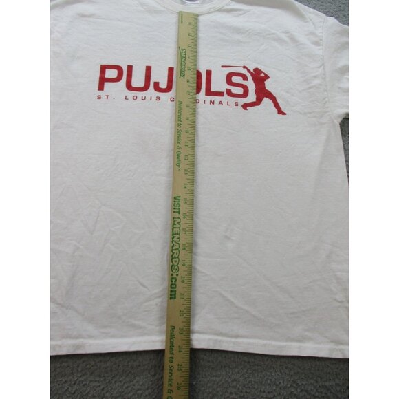 Albert Pujols St Louis Cardinal Shirt Mens Extra Large Baseball MLB Short Sleeve - Picture 5 of 9